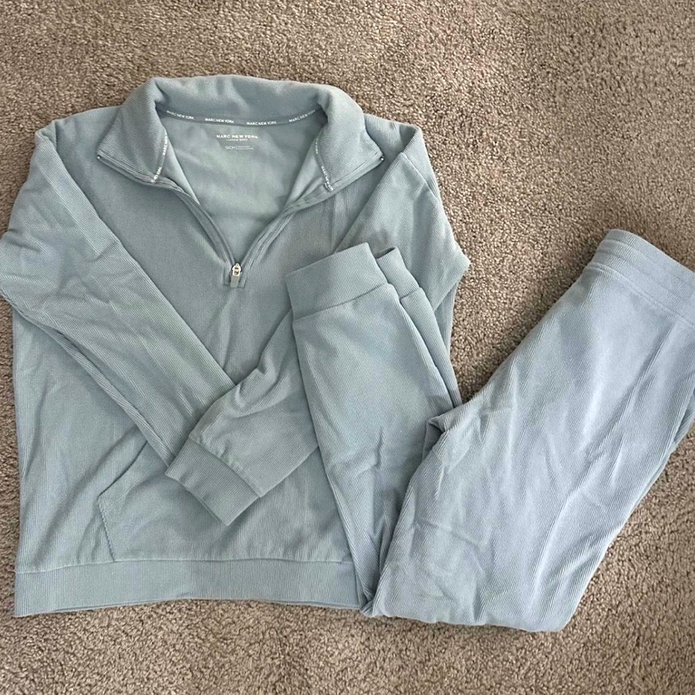 Marc New York Light Blue Lounge Set